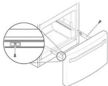 KENMORE 74102 - Removing The Freezer Drawer - 3