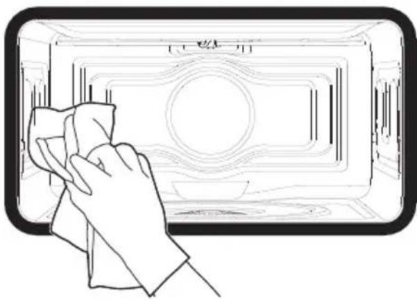 SMEG SF4800VAO - Drying the oven cavity - 1