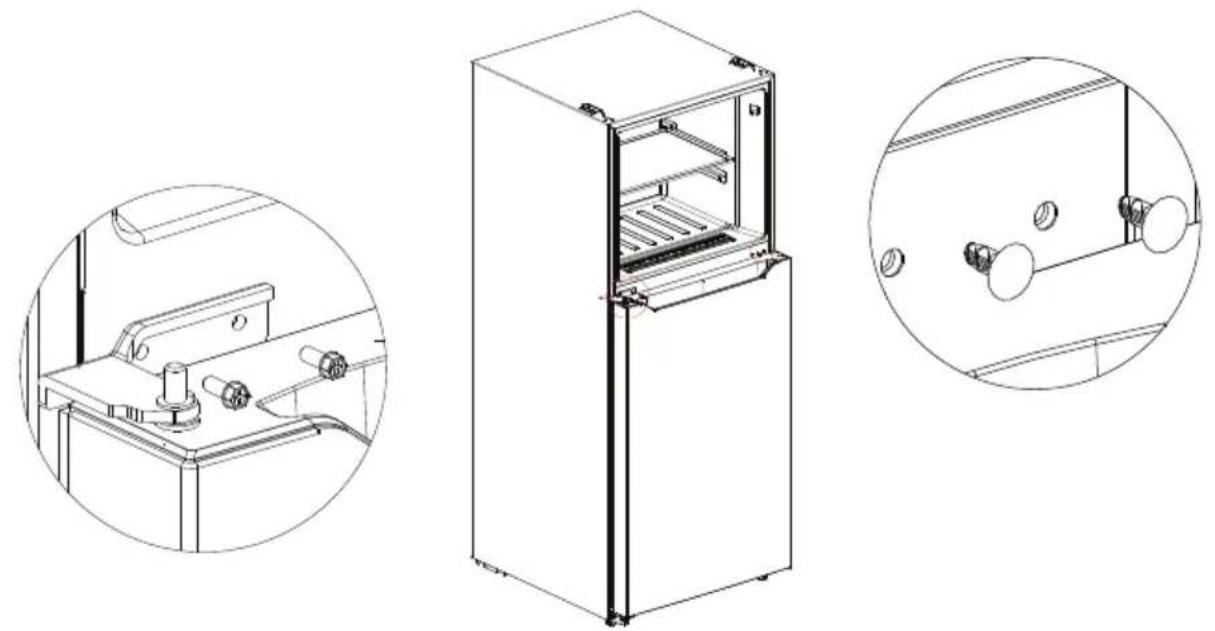 Seiki SC-372AU7TM - REVERSING THE DOOR (Cont.) - 2