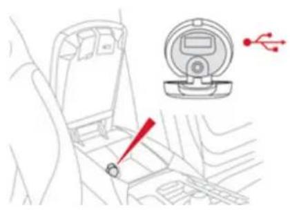 CITROEN DS5 (2011.5) - WEJŚCIE DODATKOWE (AUX) Kabel audio niedostarczany - 1