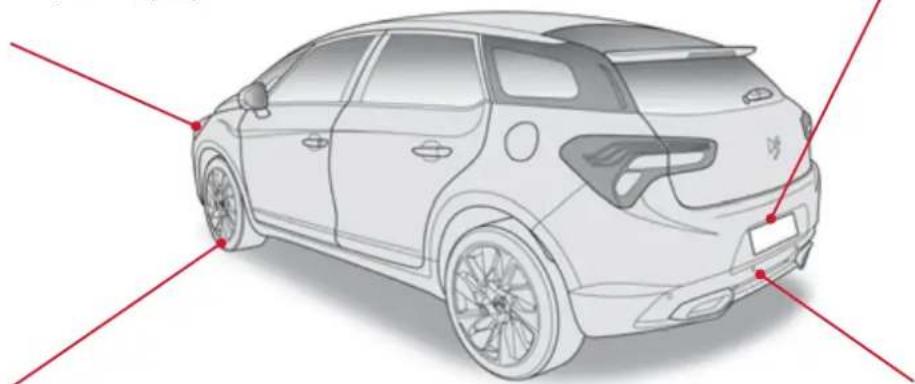 CITROEN DS5 (2011.5) - Światła dręgowe automatyczne - 1