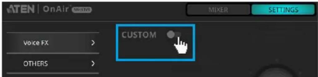 ATEN UC8000 - How to Define a Customized Voice FX - 2