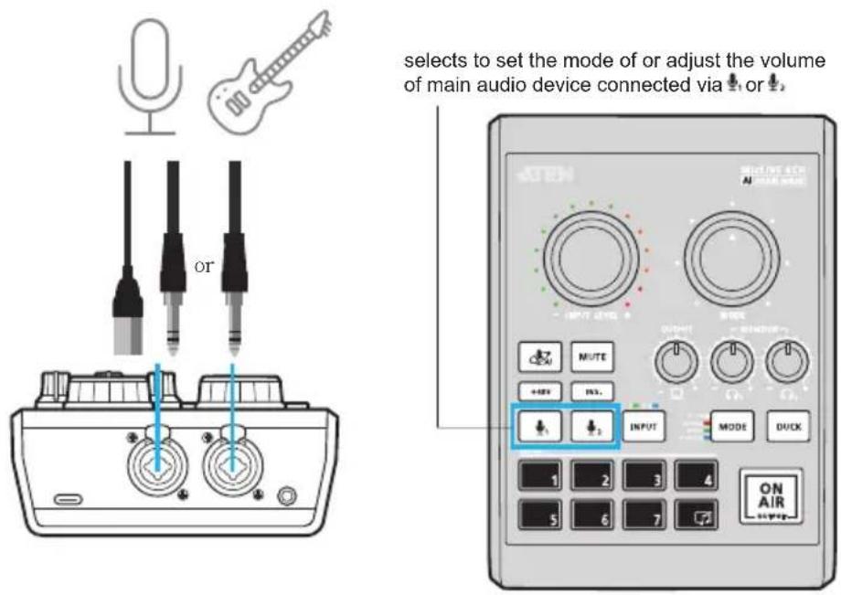 ATEN UC8000 - Connecting Your Audio Devices - 2