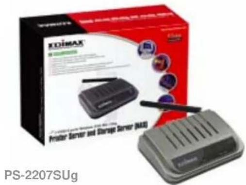 Edimax PS-2207SUg - Wireless Print Server & Storage Server (NAS) - 1