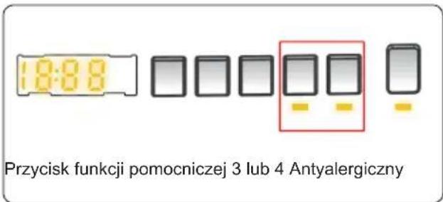 12:88 Przycisk funkcji pomocniczej 3 lub 4 Antyalergiczny