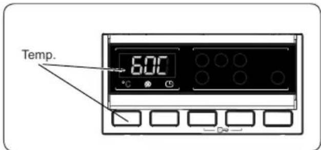 SHARP ES-HFH914AWC-PL - Wybór temperatury - 1