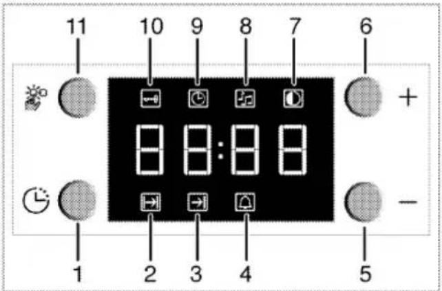 BAUMATIC BDO2 - Using the clock as an alarm - 1