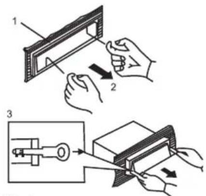Krüger&Matz KM0104 - DIN FRONT-MOUNT (Method A) - 3