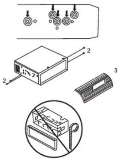 Krüger&Matz KM0104 - DIN REAR-MOUNT (Method B) - 1