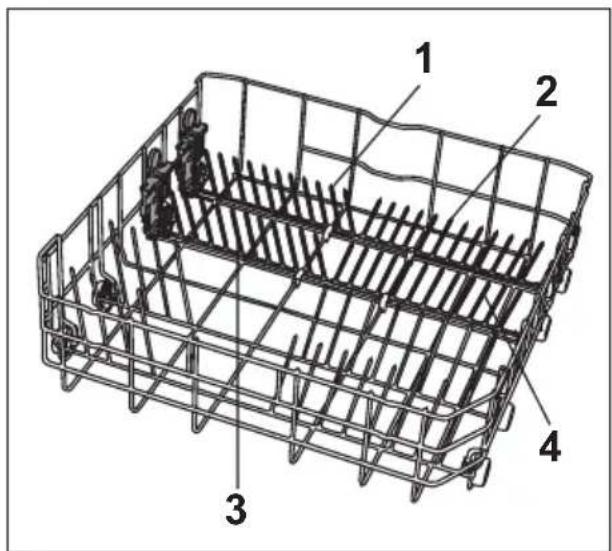 AMICA ZWA649I - składane przegrody podpierające (w zależności od modelu) - 1