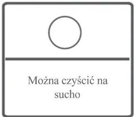 Można czyścić na sucho