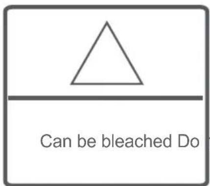 Can be bleached Do