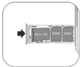 Micro SD SIM2 SIM1