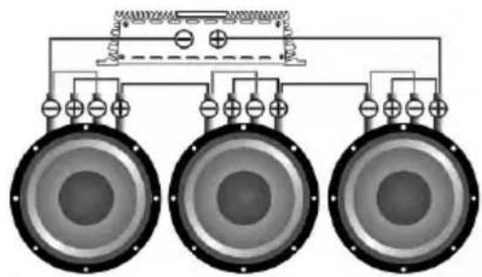 Deaf Bonce Hannibal HSS-2810 D2 - Сабвуферы последовательно, катушки параллельно - 2