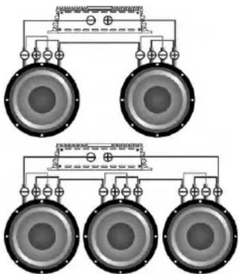Deaf Bonce Hannibal HSS-2810 D2 - Subwoofers in series, coils in parallel - 1