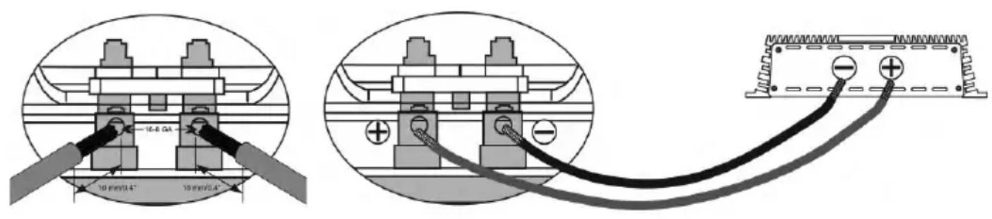 16-8 Ga 10 mm/0.4" 10 mm/0.4"