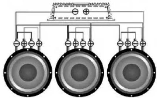 Deaf Bonce Hannibal HSS-2810 D2 - Subwoofers in series, coils in parallel - 10