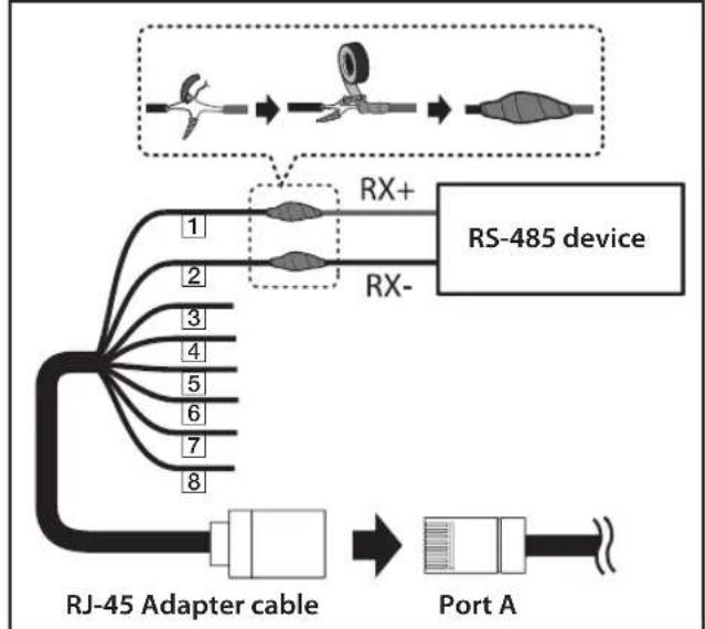 LG LT923P - Connecting RS-485 device - 1