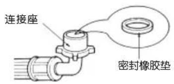 连接座 密封橡胶垫