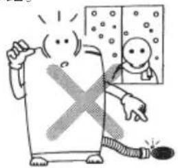Cartoon illustration showing a person reacting to a large 'X' symbol on a phone screen, with a magnified inset showing a surprised face.