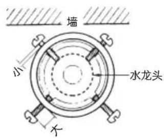 墙 小 水龙头 个