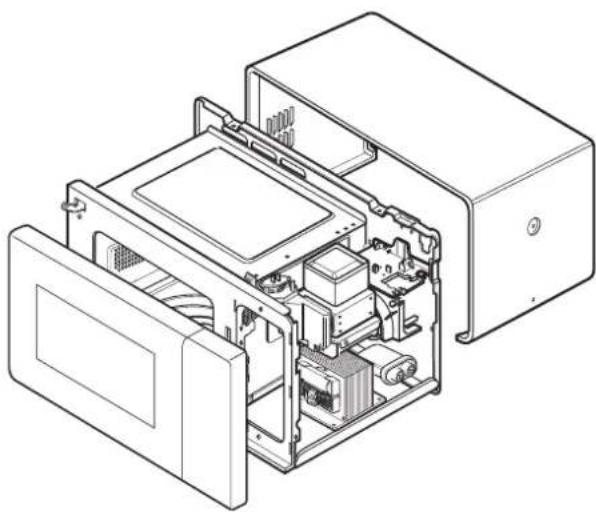 LG MG5018TR - 炉门整体装置拆卸 E. 高压变压器拆卸 - 1