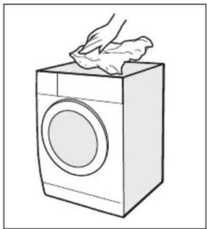 MIDEA MF200D80WB/W-PL - Czyszczenie obudowy - 1