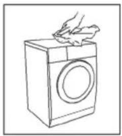 MIDEA MF100W60W-PL - Czyszczenie obudowy - 1