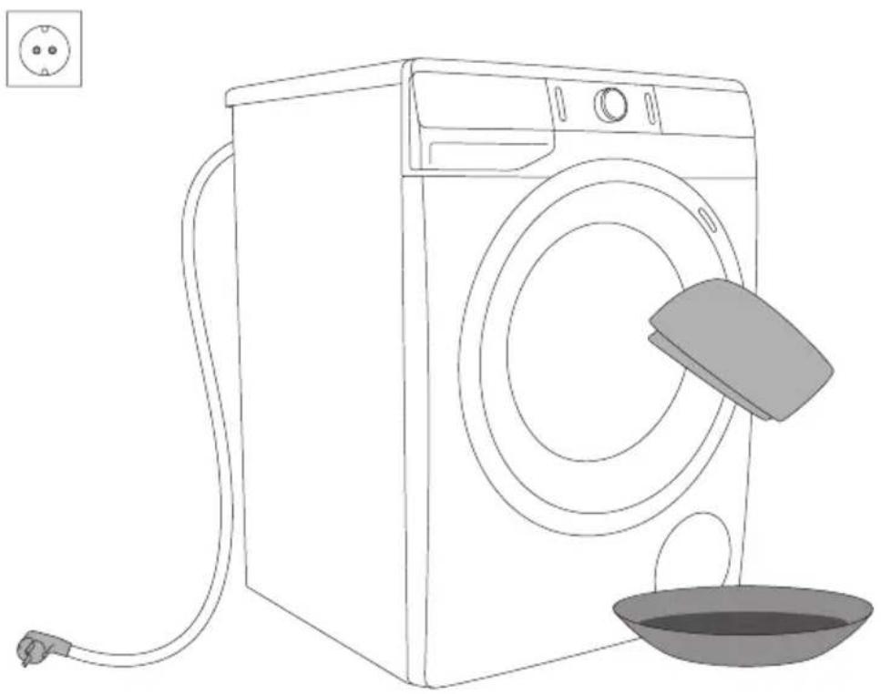 GORENJE MAWS72ION - CZYSZCZENIE PRALKI Z ZEWNATRZ - 1