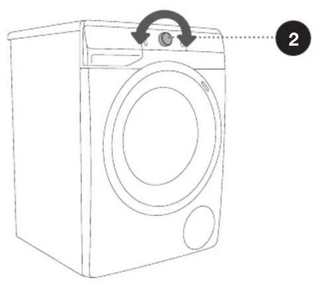 GORENJE MAWS72ION - KROK 3: WYBÓR PROGRAMU PRANIA - 2