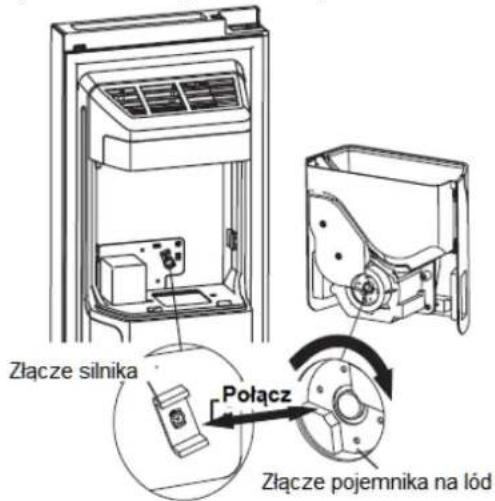 Złącze silnika Połącz Złącze pojemnika na lód