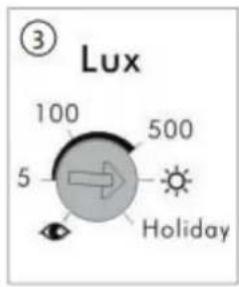 ③ Lux 100 500 5 Holiday