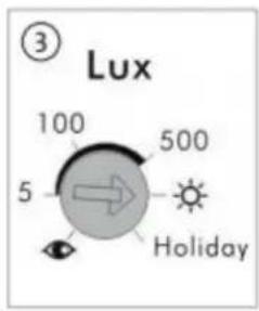③ Lux 100 500 5 Holiday