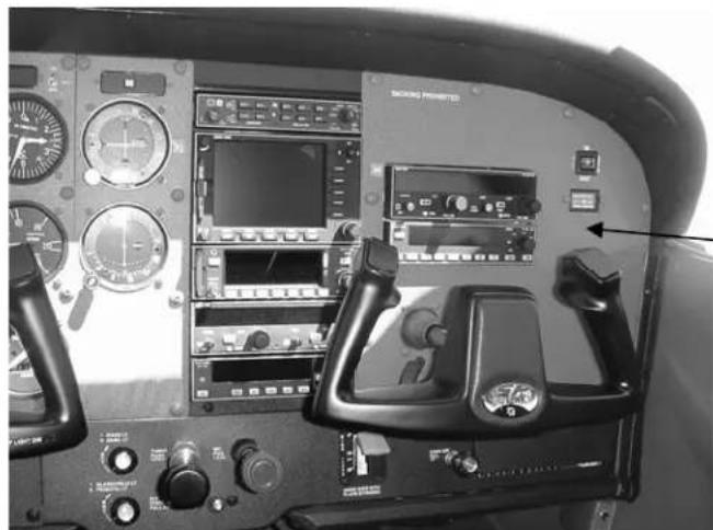 Guardian Avionics 353-101 - RECOMMENDED INSTALLATION AREAS - 1