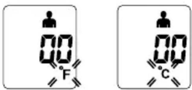 Medel No Contact TOW004710 - ZMIANA JEDNOSTKI POMIAROWEJ °C / °F - 1