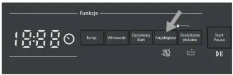 GRAM WDE 71916-80 - Przycisk funkcji Antyalergiczne - 1
