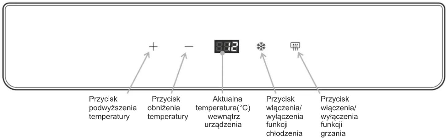 Yeticool CX10 - Obsługa urządzenia z poziomu panelu sterowania - 1