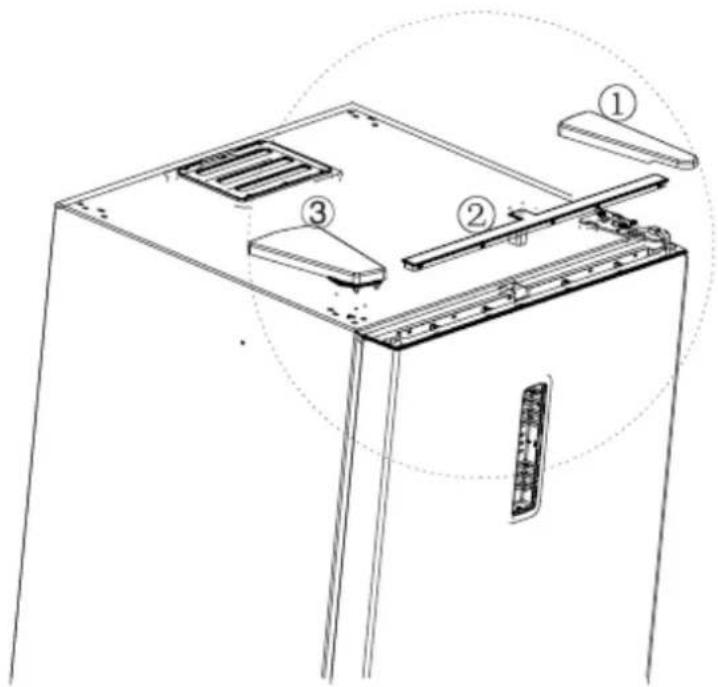 MIDEA MDRD359FZF02 - Zmiana kierunku otwierania drzwi - 3