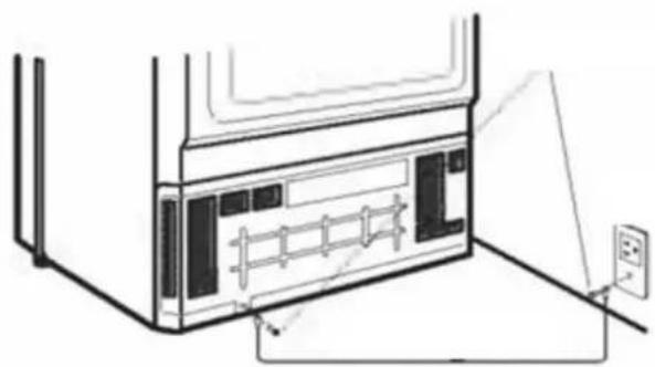 HITACHI R-BGX411PRU0 - Podłączenie elektryczne. - 2