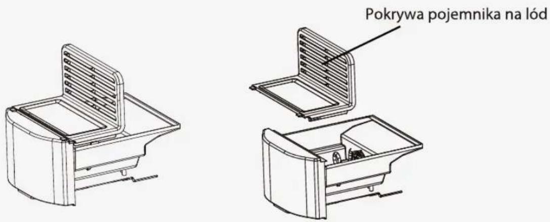 TOSHIBA GR-RS660WE-PMJ - Czyszczenie pojemnika na lód - 2