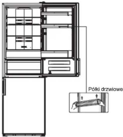 Półki drzwiowe