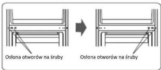 Oślona otworów na śruby Oślona otworów na śruby