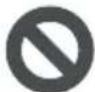 Finlux FR-CF151DFW - Meaning of safety warning symbols - 1