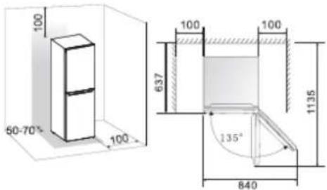 100 50-70° 100 637 100 100 1135 135° 840