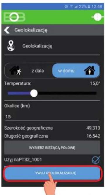 Geolokalizację Geolokalizację z dala w domu Temperatura: 15,0* Okolice (km) 15 Szerokość geograficzna 49,313 Długość geograficzna 16,542 WYBIERZ BIEŻĄCĄ POŁOWĘ Użyj naPT32_1001 YWUJ GEOLOKALIZACIÓNJE