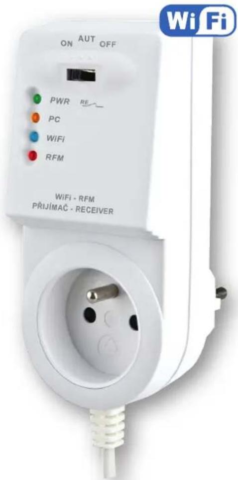 ON AUT OFF PWR RE PC WIFI RFM WiFi - RFM PRIJÍMAČ - RECEIVER