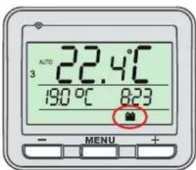 AUTO 3 22.4°C 19:0°C 8:23 MENU +