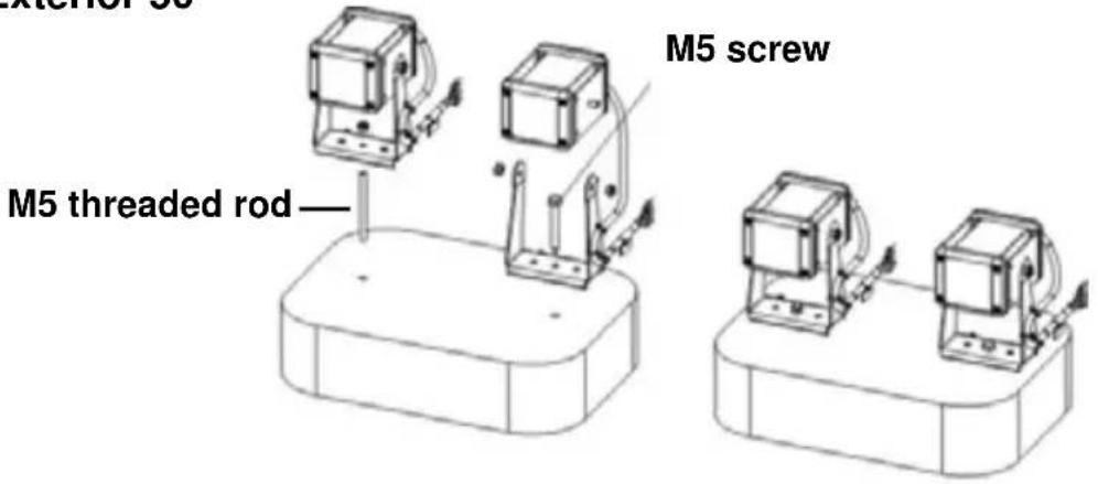 MARTIN Exterior 50 IP68 - Fastening to a surface - 1