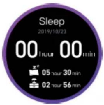 Sleep 2019/10/23 00 huu 00 min z² 05 hour 30 min 02 hour 56 min