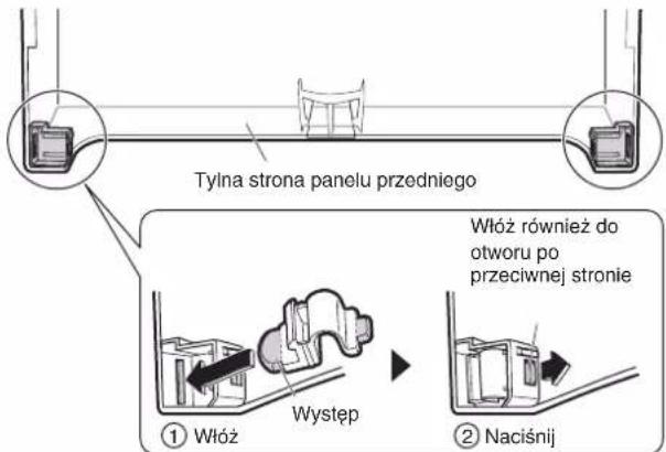 DAIKIN MCK70YV - Usuń panel przedni. - 2